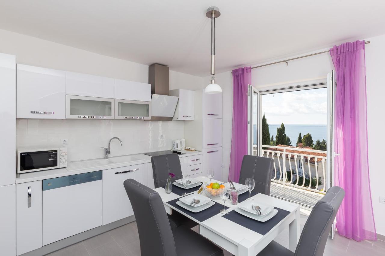 Apartments Villa Enzian Mlini Exteriér fotografie